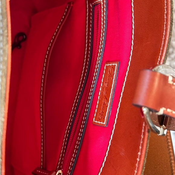 Dooney & Bourke Suede Brynn Olive - Picture 12 of 14